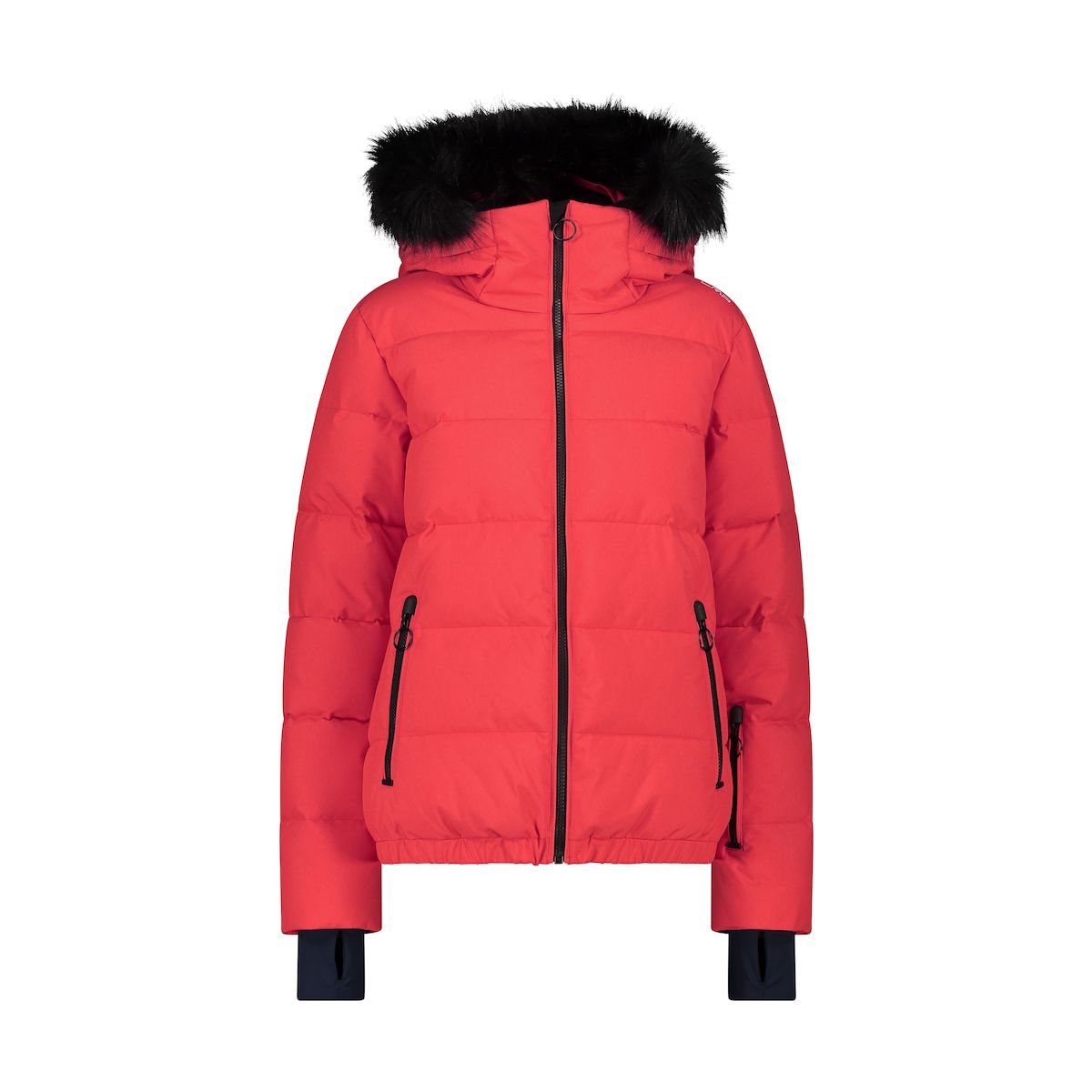 CMP Woman Jacket FIX Hood corallo (B812) 38 34W4416F-B812-38