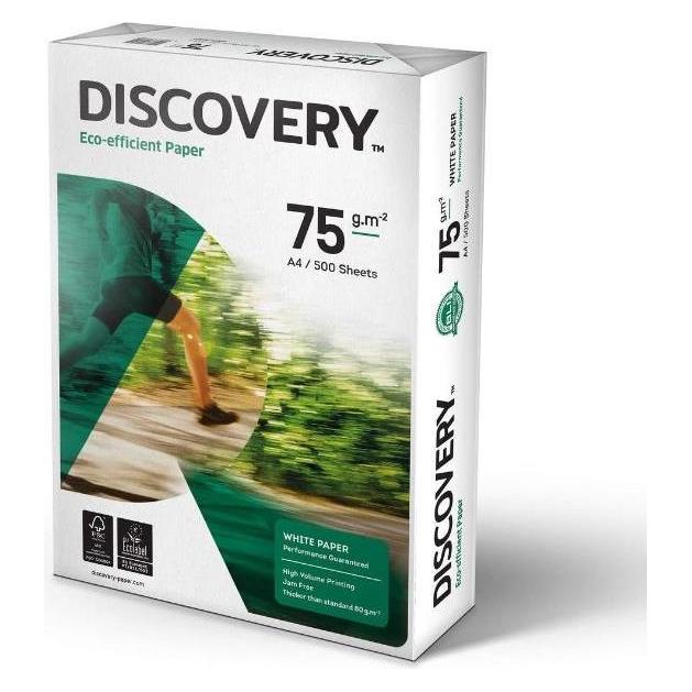 Navigator Packung mit 5 Rollen Discovery-Papier (A4, 2500 Blätter, 75 g/m²) (83427A75S)