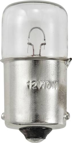 TRU COMPONENTS TC-12842708 Kleinröhrenlampe 12V 10W BA15s Warmweiß