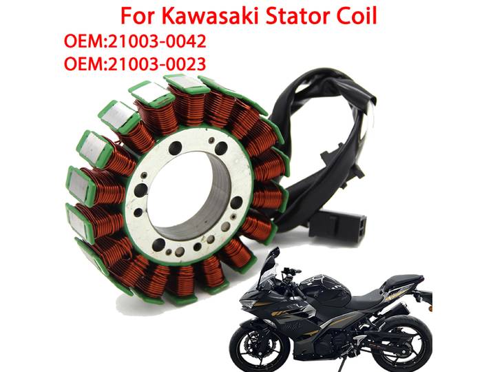 VILLE Magneto Stator Coil pour Kawasaki Ninja ZX-6R ZX-6RR ZXfemale ZX636 21003-0023 21003-0042