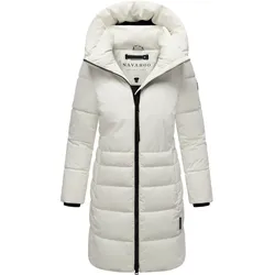 NAVAHOO Damen Winter Jacke Stepp Parka Mantel Winterjacke Anorak warm gefüttert Kapuze Mondnebel