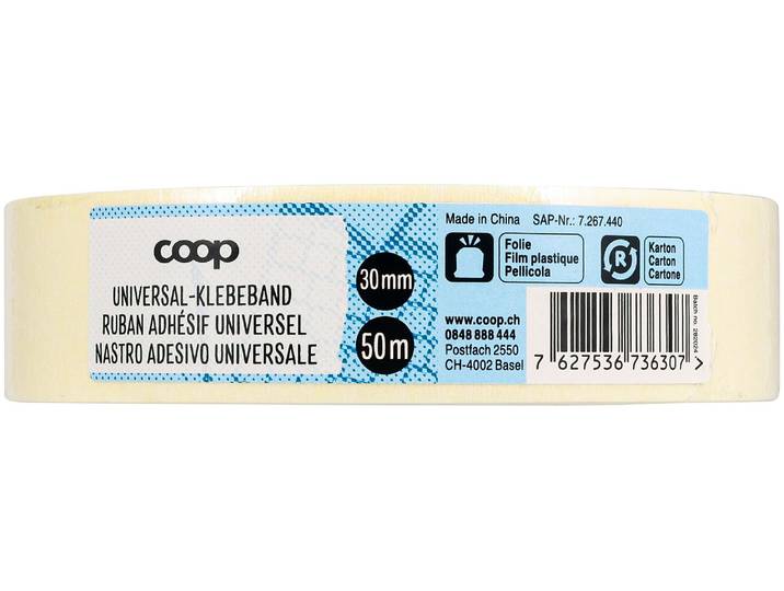 Coop Universal-Klebeband 30mmx50m