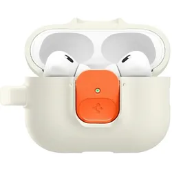Spigen Nano Pop Apple AirPods Pro 3 (Ladecase Hülle), Kopfhörertasche + Schutzhülle, Beige, Orange