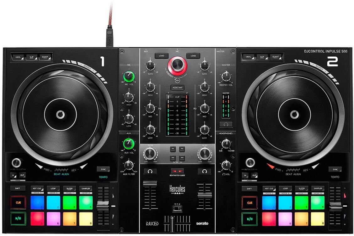 Hercules DJ Control Inpulse 500 Controlador de DJ Controlador de Dj