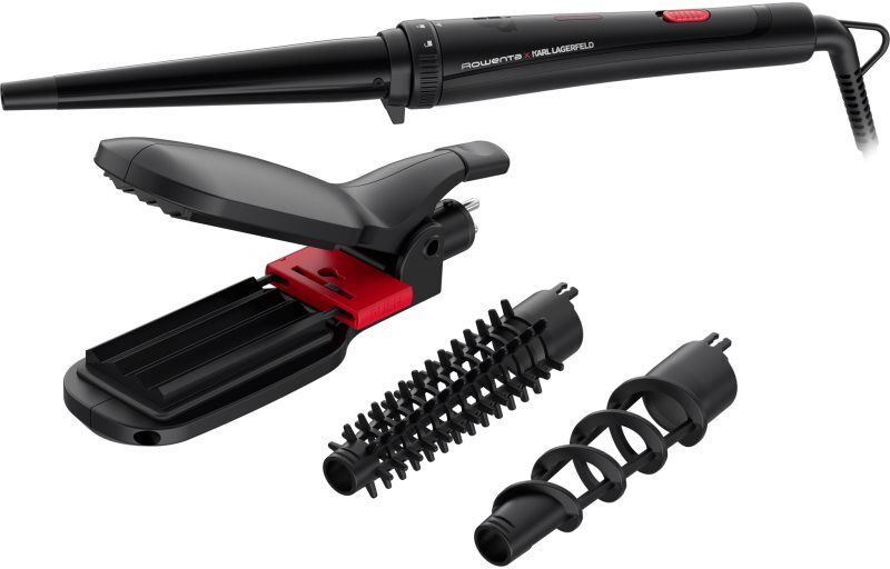 Rowenta Karl Lagerfeld Infinite Looks CF422LF0 fer à coiffer multistyle pour cheveux 4 pcs