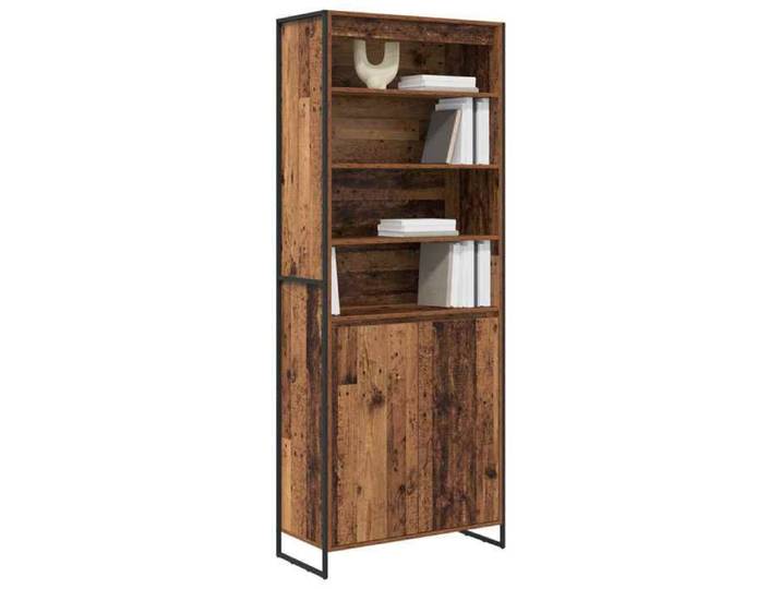 Meuble rangement - Armoires Hautes Bois Ancien 79 x 36 x 200 cm Bois d'ingénierie poisd:52kg &1665