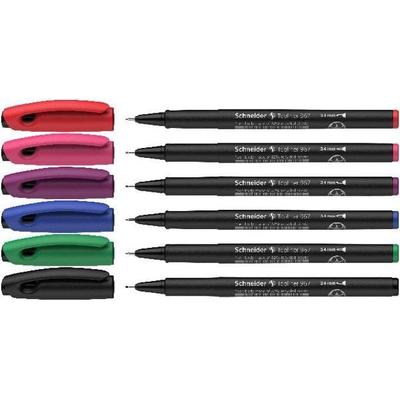 Schneider Fineliner Topliner 967, 6er Set