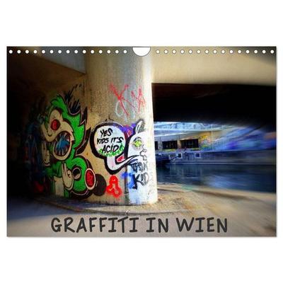 Graffiti in Wien (Wandkalender 2027 DIN A4 quer), CALVENDO Monatskalender
