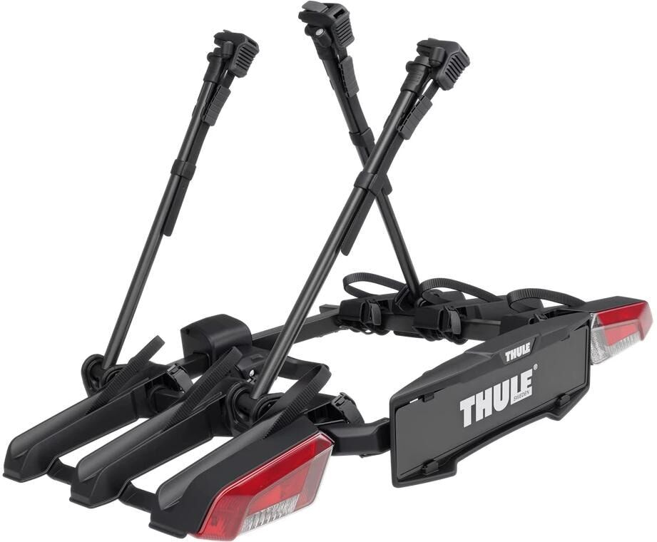 Kupplungsfahrradträger THULE "VeloLite 3bike", schwarz, B:122cm H:20cm T:86cm, Fahrradträger, Kupplungsfahrradträger schwarz Einheitsgröße