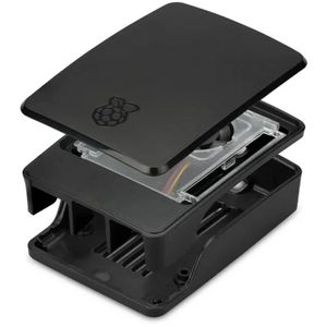 Raspberry SBC-Gehäuse Pi 5 Case, Kunststoff, schwarz