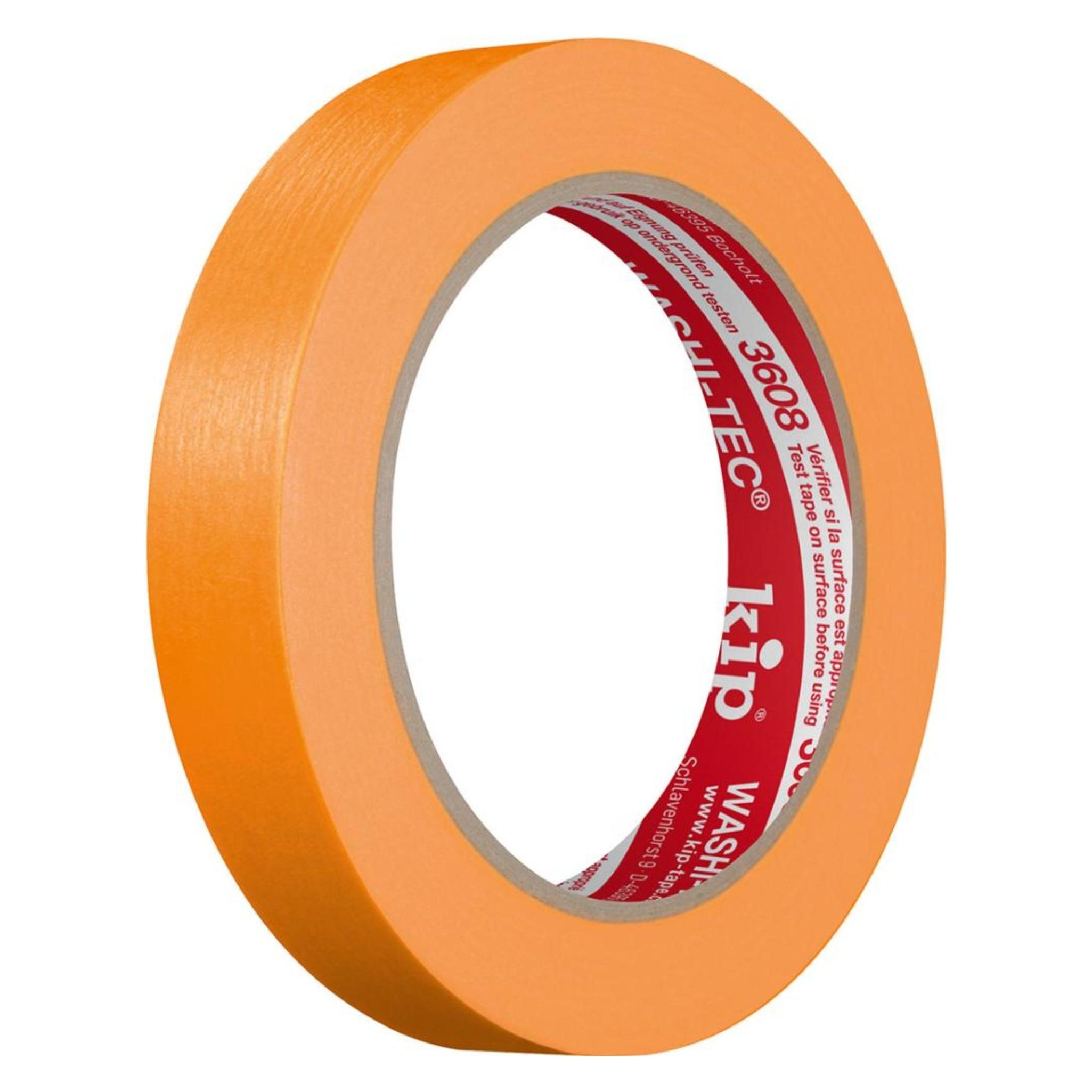Kip WASHI-TEC STANDARD Goldkrepp orange 18 mm x 50 m (18 mm) (4013142036055)