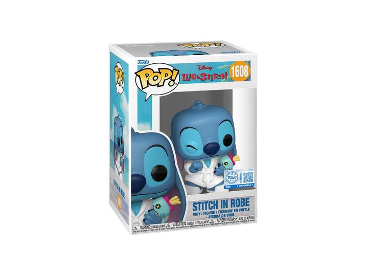Figurine POP! Lilo & Stitch - Stitch en peignoir - N° 1608 FUNKO
