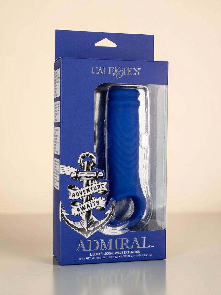 Gaine de pénis Wave Extension Admiral 10.5 x 4cm