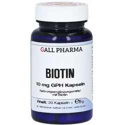 Biotin 10 mg GPH Kapseln 30 St