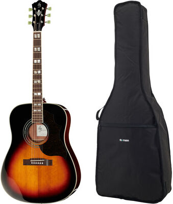 Harley Benton Custom Line Superior-E w/Bag Vintage Sunburst