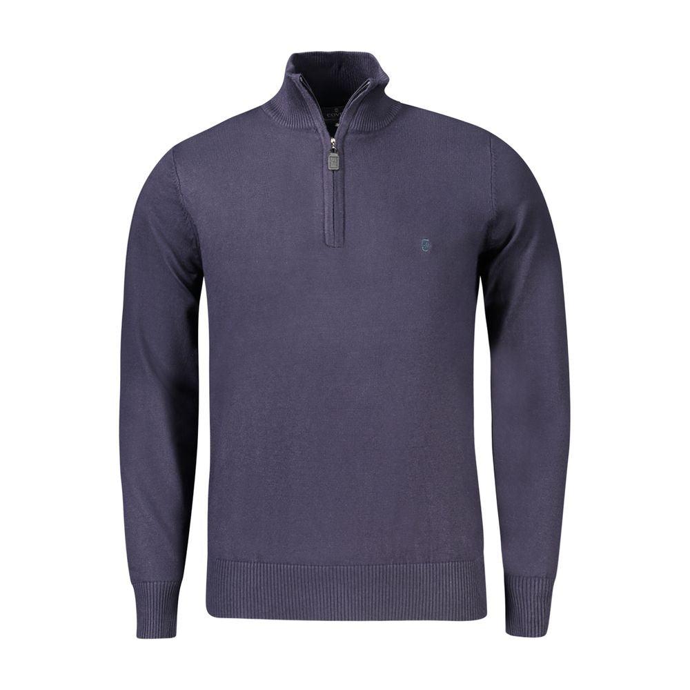 Coveri Moving Blauw Viscosetruien voor Mannen