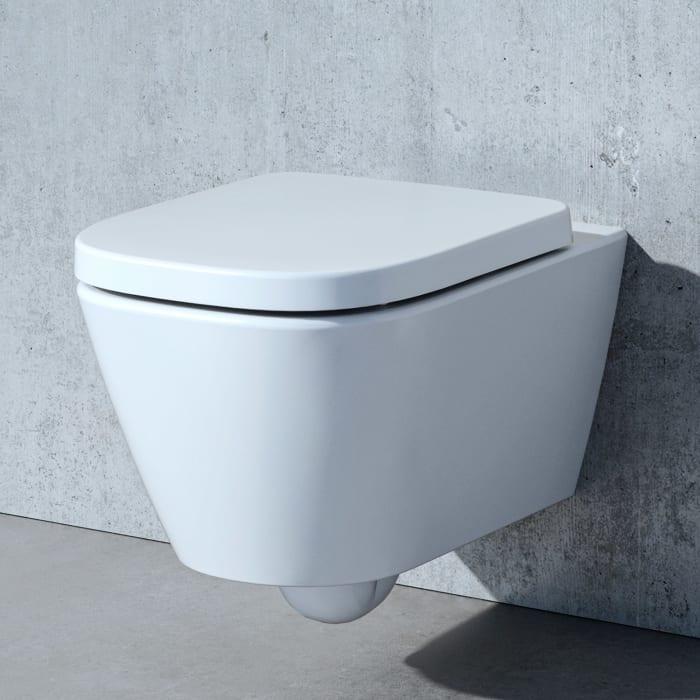 LAUFEN MEDA Wand-WC, Tiefspüler spülrandlos