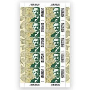 DeutschePost Briefmarken Set, 10 Stück à 1,10 EUR, Schliemann, Kompaktbrief, nassklebend