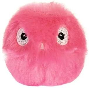 Inspired Finds Interactive Chirping Cat Ball Toy With Real Animal Sounds For Hunting & Self Play plush Ball Pink