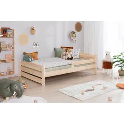 TiCAA Einzelbett „Mello“, Kinderbett, Jugendbett, Schlafzimmer, Kinderzimmer