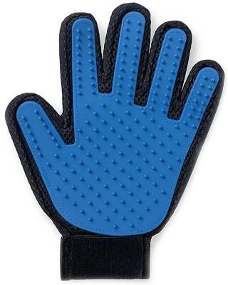Uplifted Finds All In One Silicone Grooming & Bathing Glove left Blue 2 Pcs