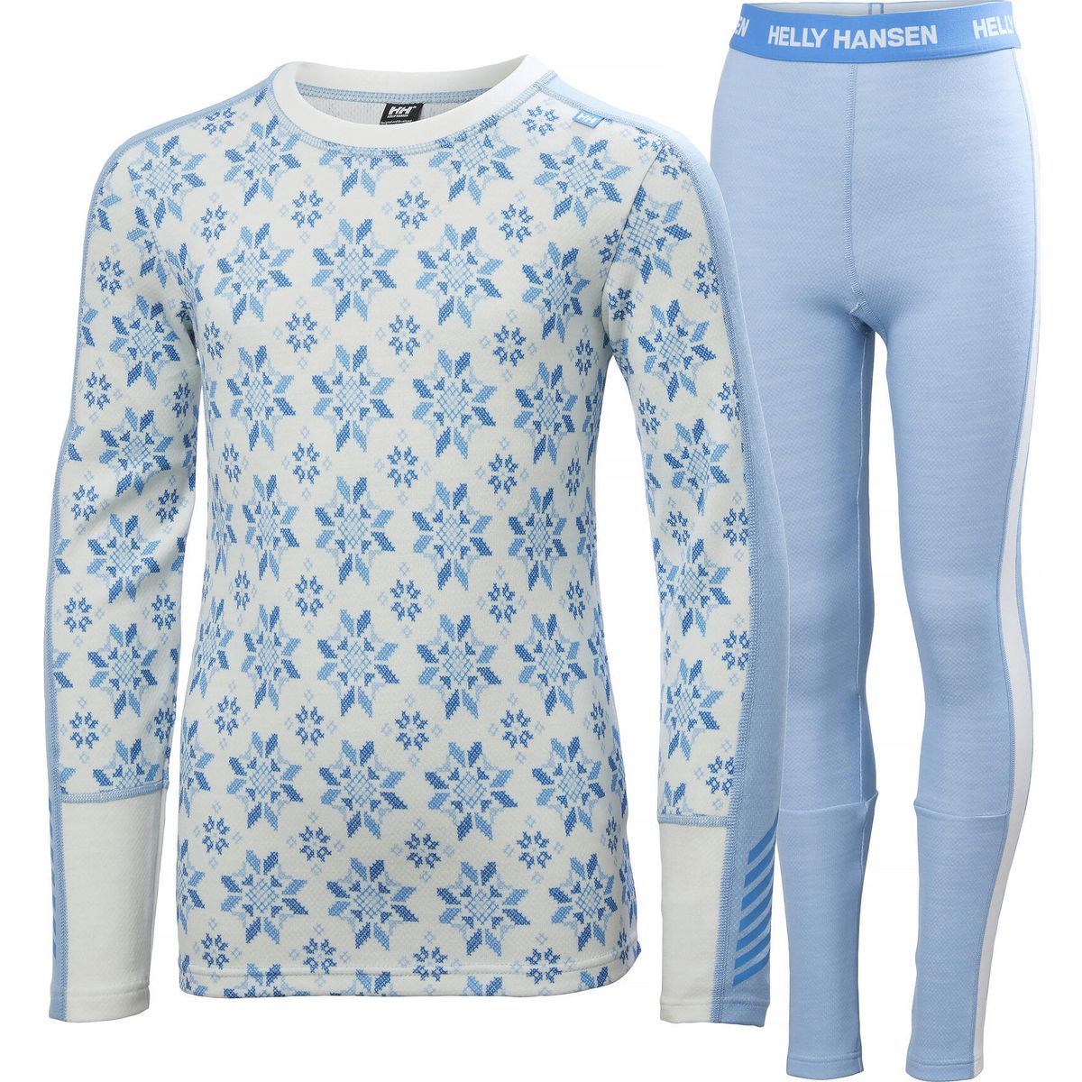 Helly Hansen JR Graphic Lifa Merino SET bright blue (627) 16 48179_627-16