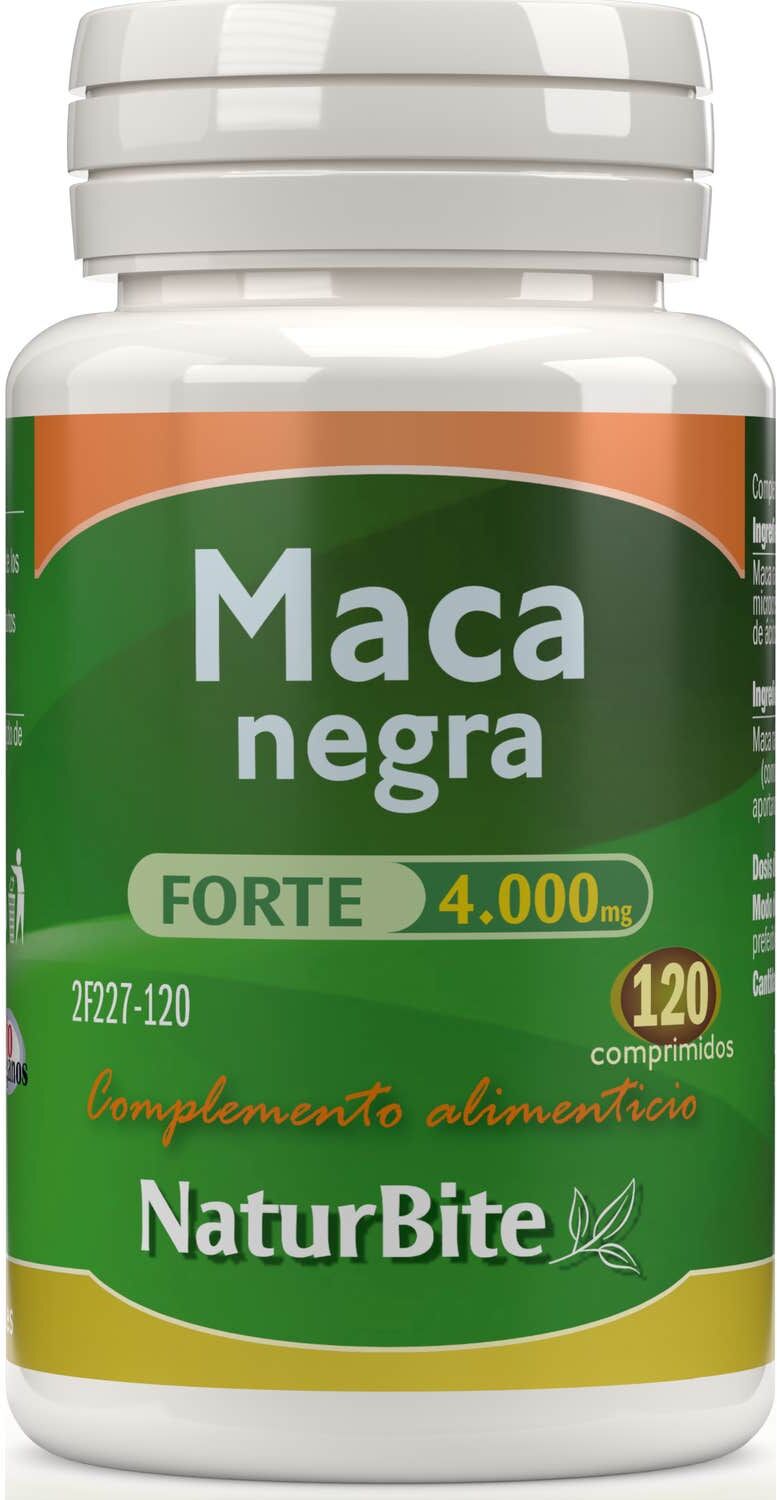 Naturbite Maca Negra Forte 4000 mg 120 comp