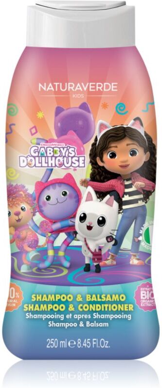 Gabby's Dollhouse Naturaverde Kids shampoing et après-shampoing pour enfant 250 ml