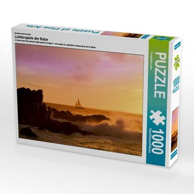 CALVENDO Puzzle Ein Motiv aus dem Kalender Lichterspiele der Natur | 1000 Teile Lege-Größe 64 × 48 cm Foto-Puzzle für glückliche Stunden