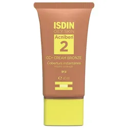 Isdin, BB + CC Creme, Acniben CC+ Creme SPF30 (Bronze, 40 ml)