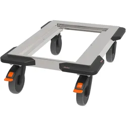 Rieber Transportroller / Fahrgestell für tragbare thermoport Modelle, Edelstahl mit 4 Stoßecken