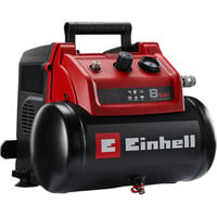 Kompressor TC-AC 190/6/8 OF rot/schwarz, 1.200 Watt