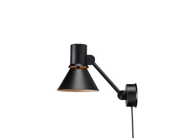 Anglepoise Designer Wandleuchte Type 80 W2, schwarz, für Wohn- / Esszimmer, Metall, Design