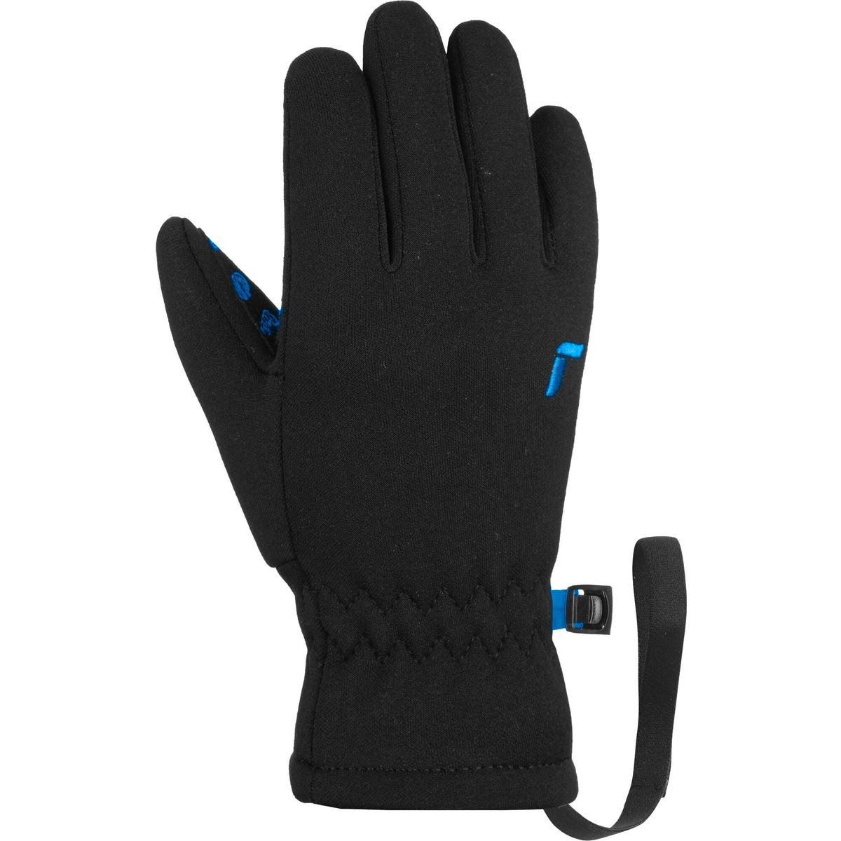 Reusch Kiddy black / brilliant blue (7760) 3 6385174-7760-3