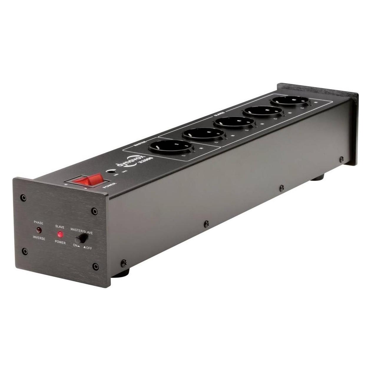 Dynavox HiFiSteckdosenleiste X2000 schwarz mit MasterSlaveFunktion (207683)