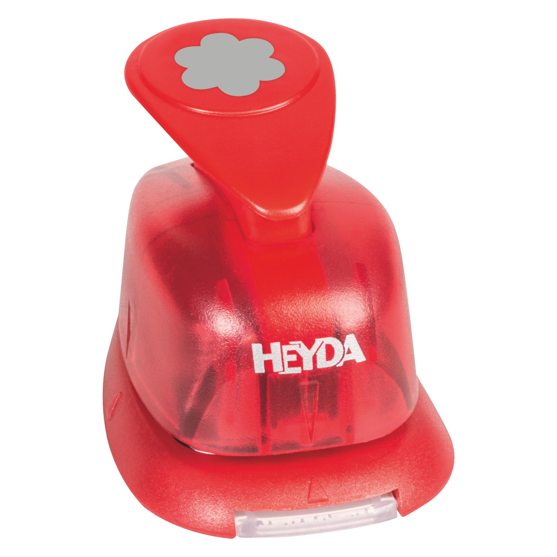 Heyda Motivstanzer Blte, klein, Farbe: rot (203687424)