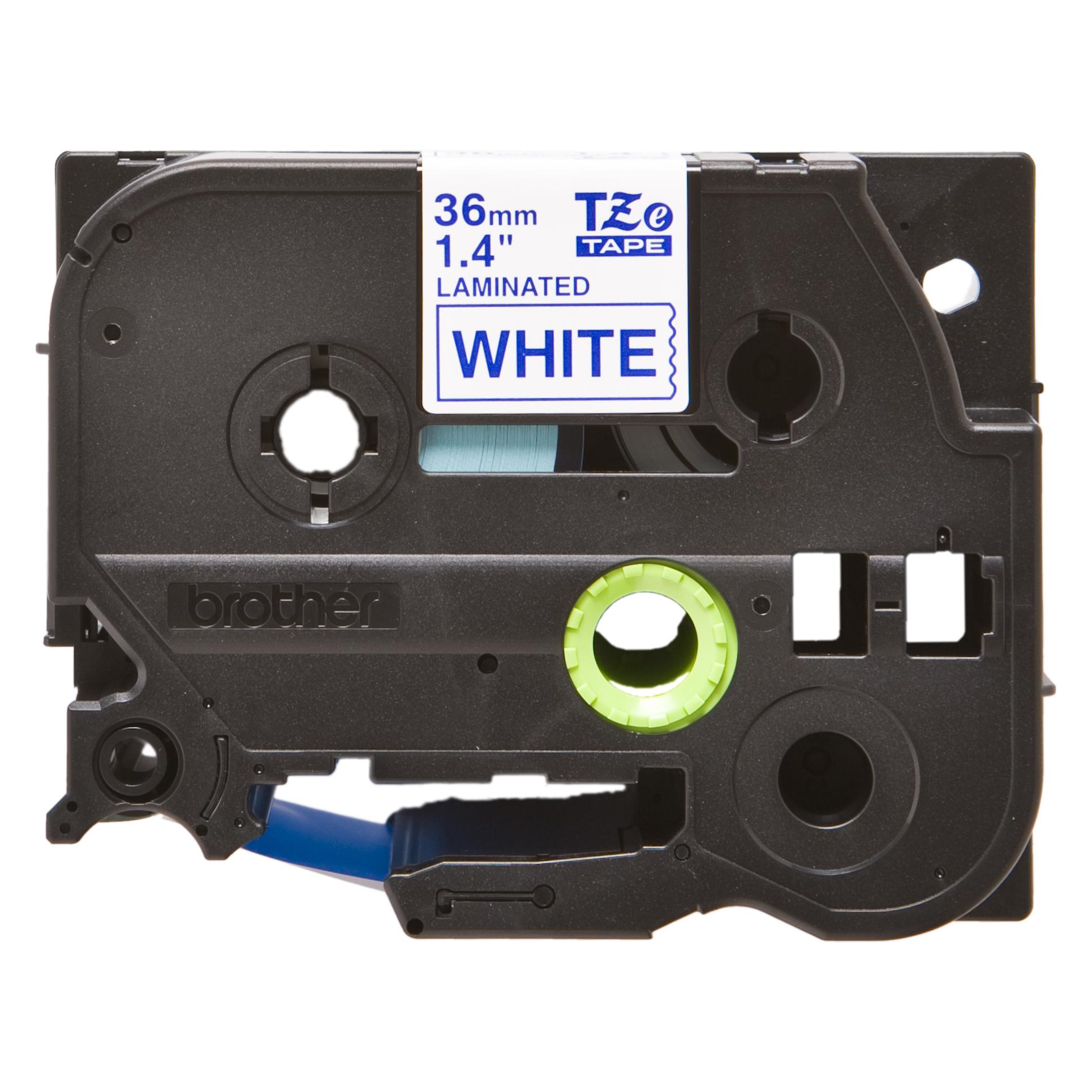 Brother P-Touch (3.60 cm, Blau, Weiss) (TZE-263)