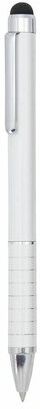 Stylo multifonction personnalisable Minox aluminium blanc