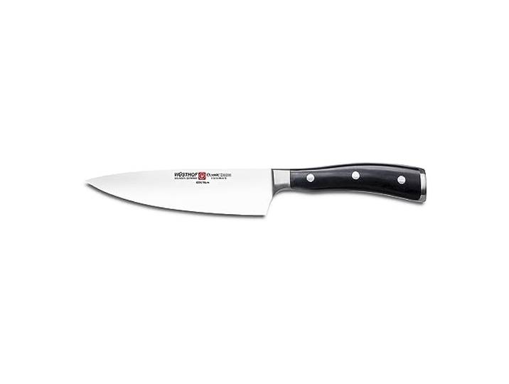 WÜSTHOF Kochmesser 16 cm Klinge, Classic Ikon (4596-7/16), Scharfes Küchenmesser, optimale Balance durch Doppelkropf