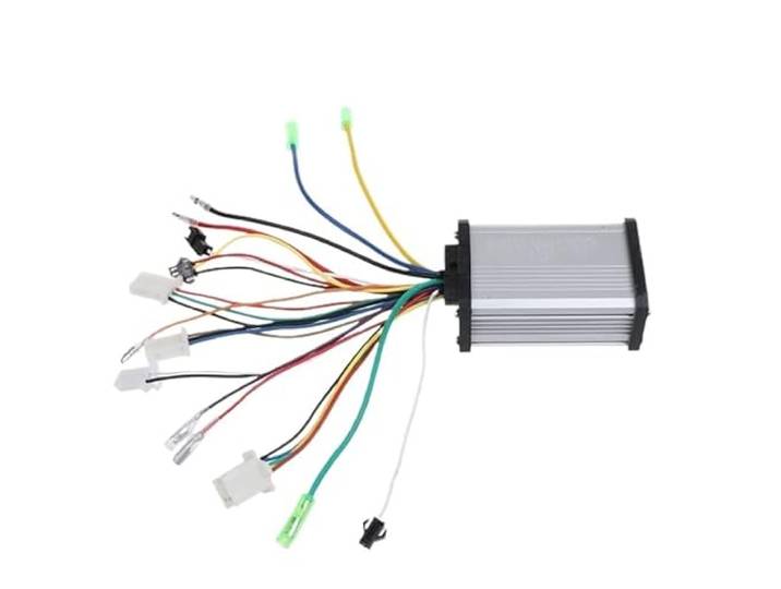 QIULKU Ebike Controller,E-Bike Controller 36v 36V-48V 350W DC-Motor Drehzahlregler Intelligenter bürstenloser Motorregler for Elektrofahrrad E-Bike E-Scooter