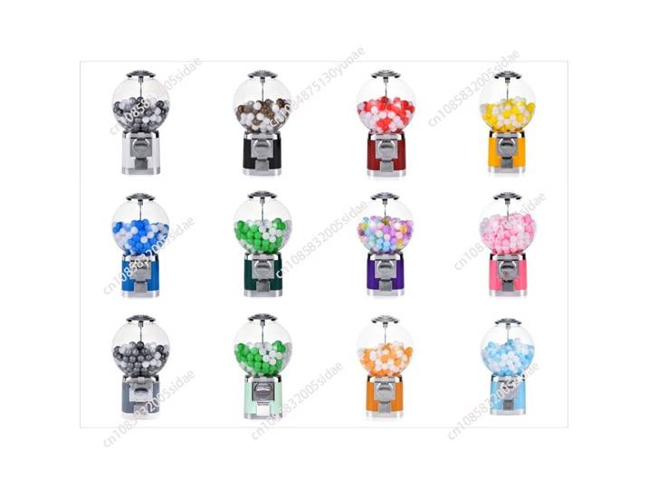 Distributeur de bonbons à monnayeur 1 pièce, distributeur de capsules de jouets de 28-35 mm, distributeur de billets ATM avec base, sans Gashapon inclus