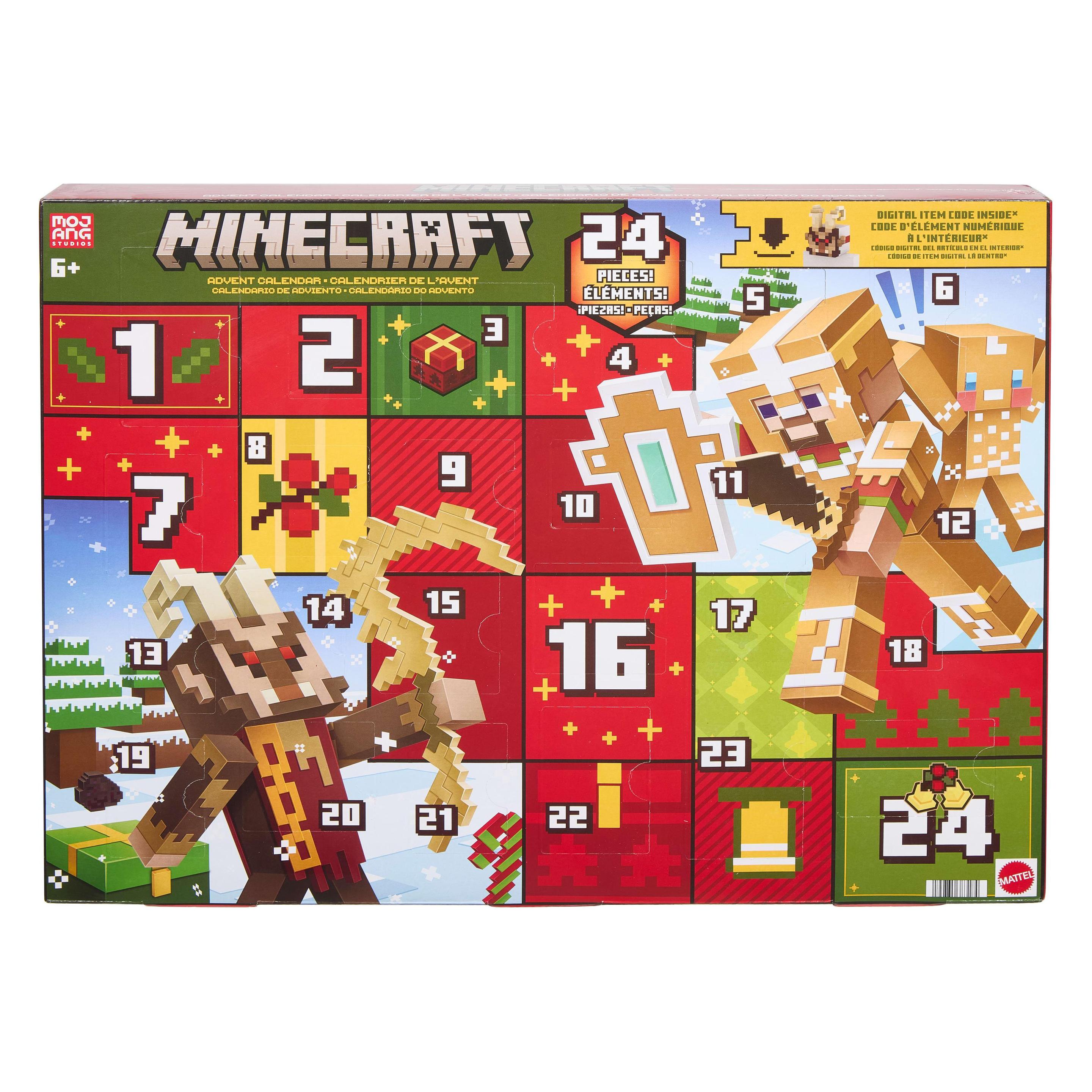 Minecraft 3.25" ADVENT CALENDAR (JMP70)