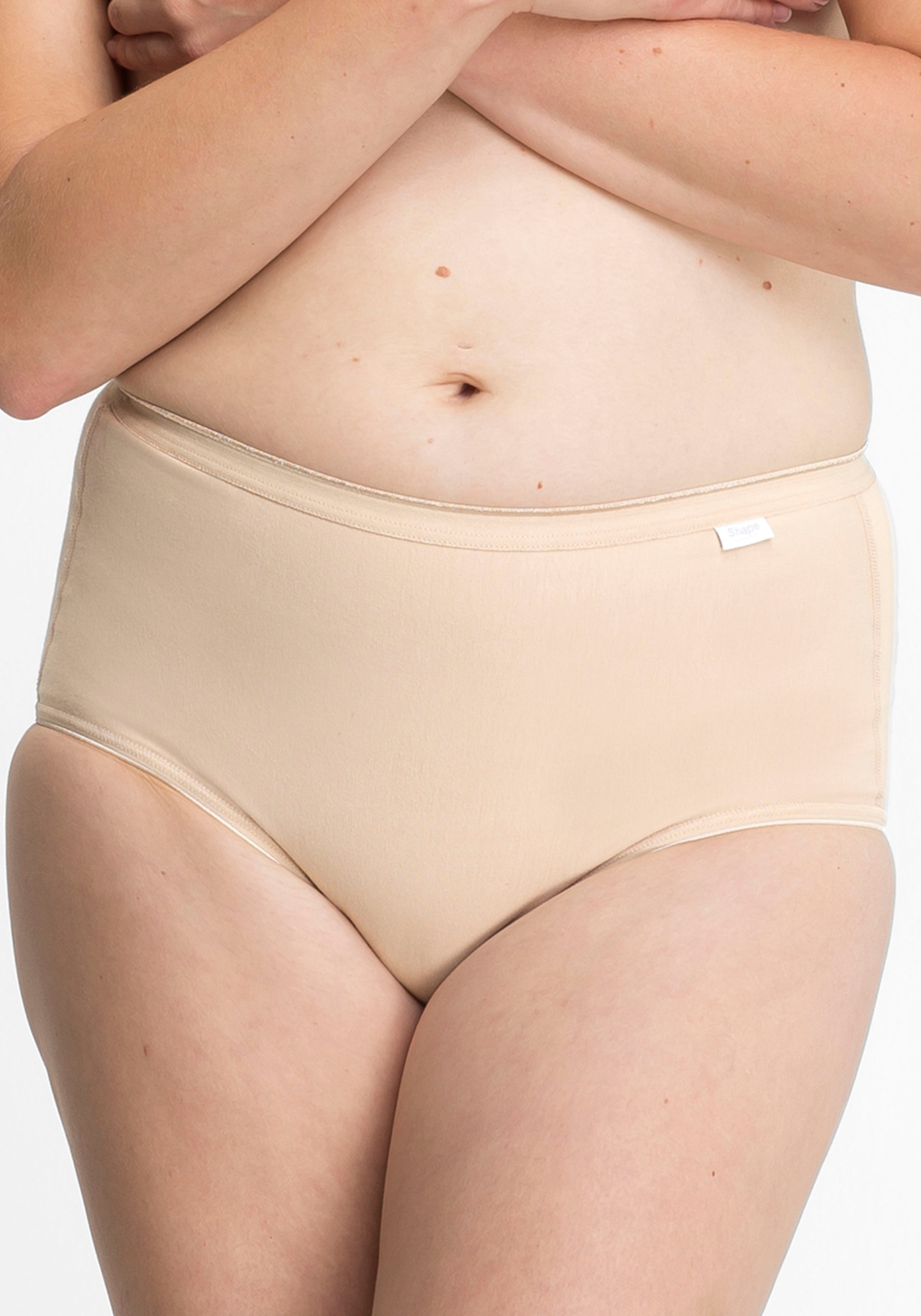 Formslip SPEIDEL "Shape", Damen, Gr. 40, beige (natur), Obermaterial: 92% Baumwolle, 8% Elasthan, unifarben, Unterhosen Formslip, bequem, elastisch, figurbetonend, basic, Baumwollmix natur 40