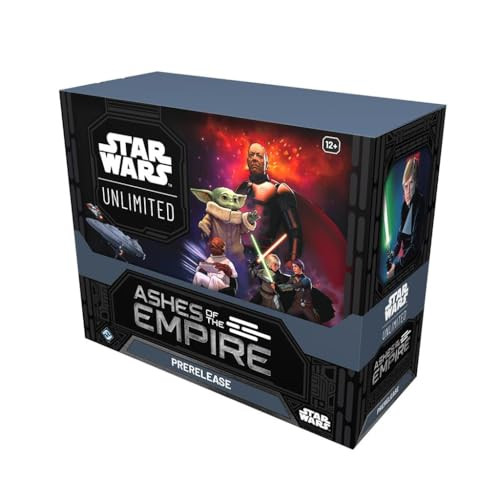 Asmodee Star Wars: Unlimited TCG Ashes of the Empire Prerelease Box met 6 boosterpacks en speciale kaarten