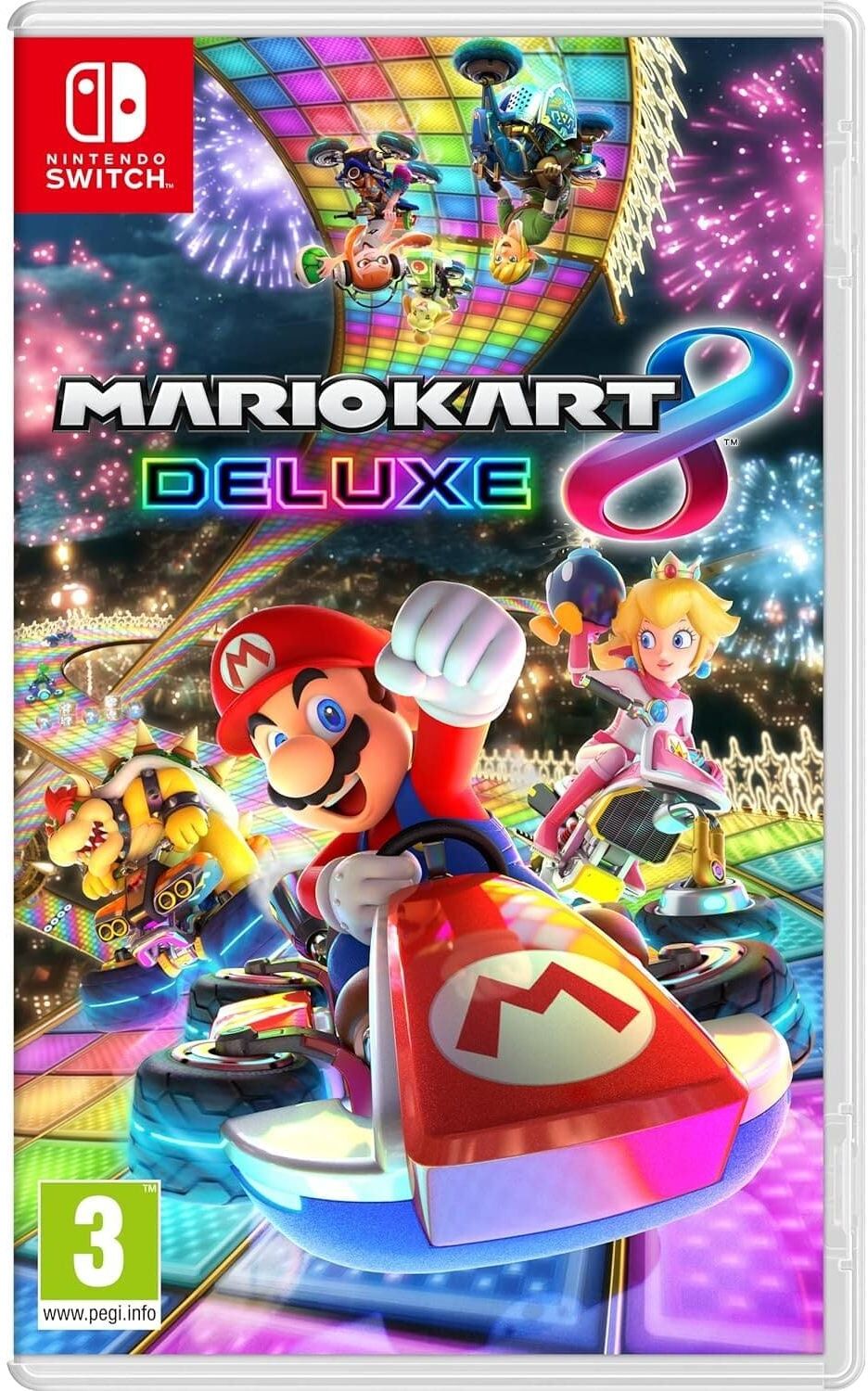 Mario Kart 8 Deluxe (Nintendo Switch) - Without Case, Used - Without Case