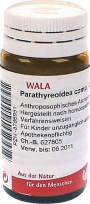 WALA Heilmittel GmbH PARATHYREOIDEA COMP.Globuli 20 g 08786951