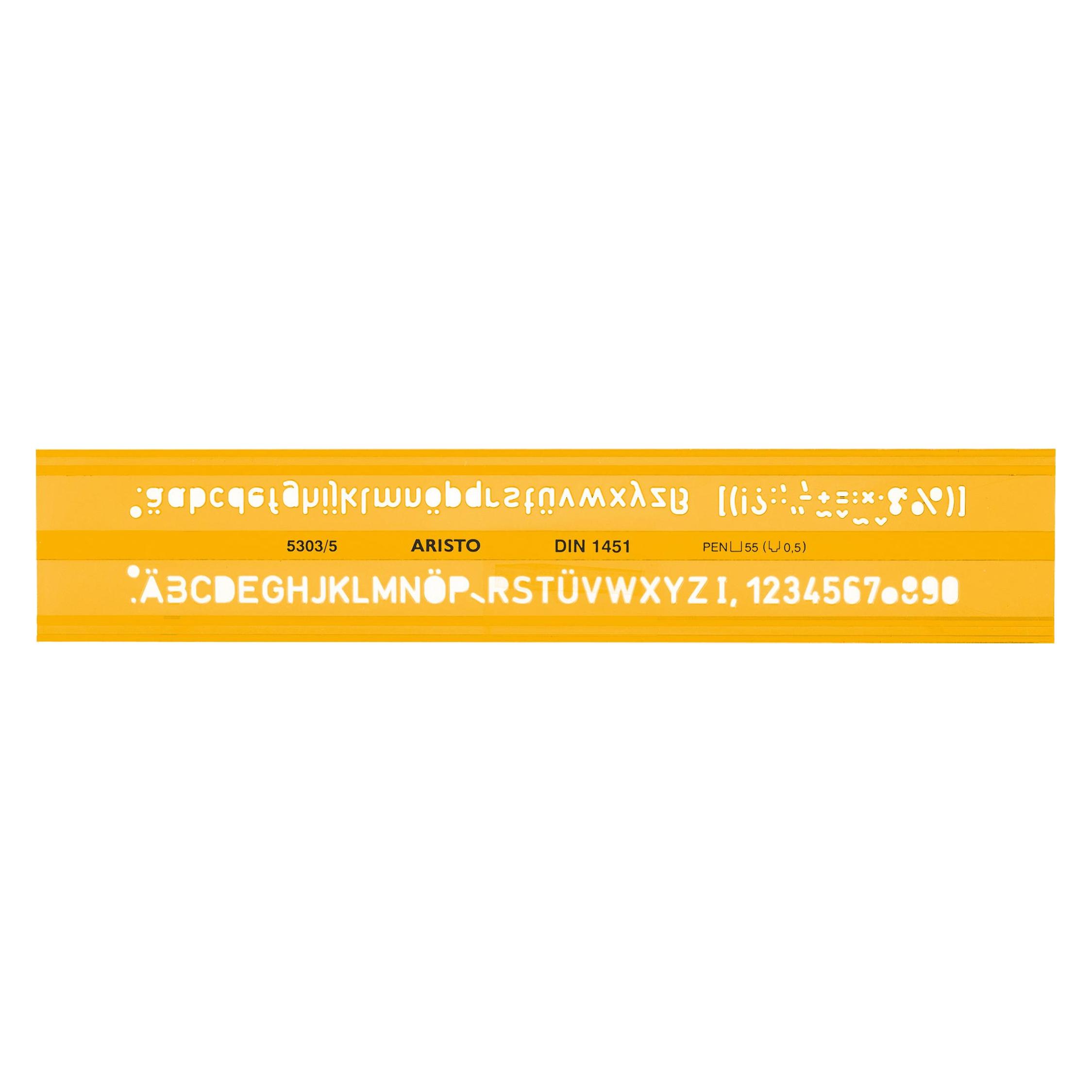 Aristo Schriftschablone (AR5303/5)
