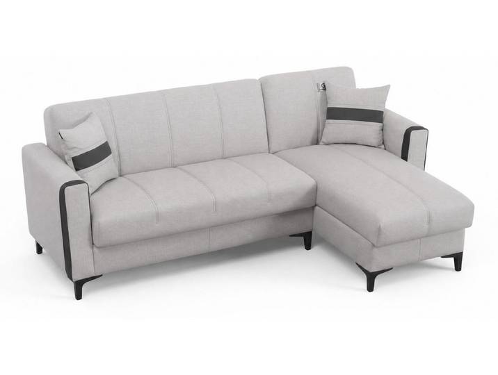 JVmoebel Ecksofa Ecksofa L-Form Komfort minimalistisches Design beige modern elegant, 2 Teile, Made in Europa