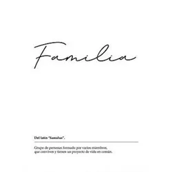 POSTER Nordische Schwarz-Weiß – Wortblatt A4 Schwarzer Rahmen