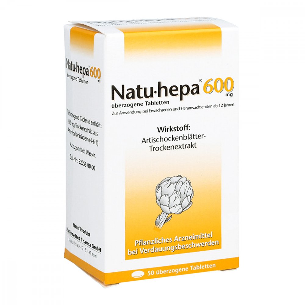 Rodisma-Med Pharma GmbH Natu-hepa 600mg 00432521